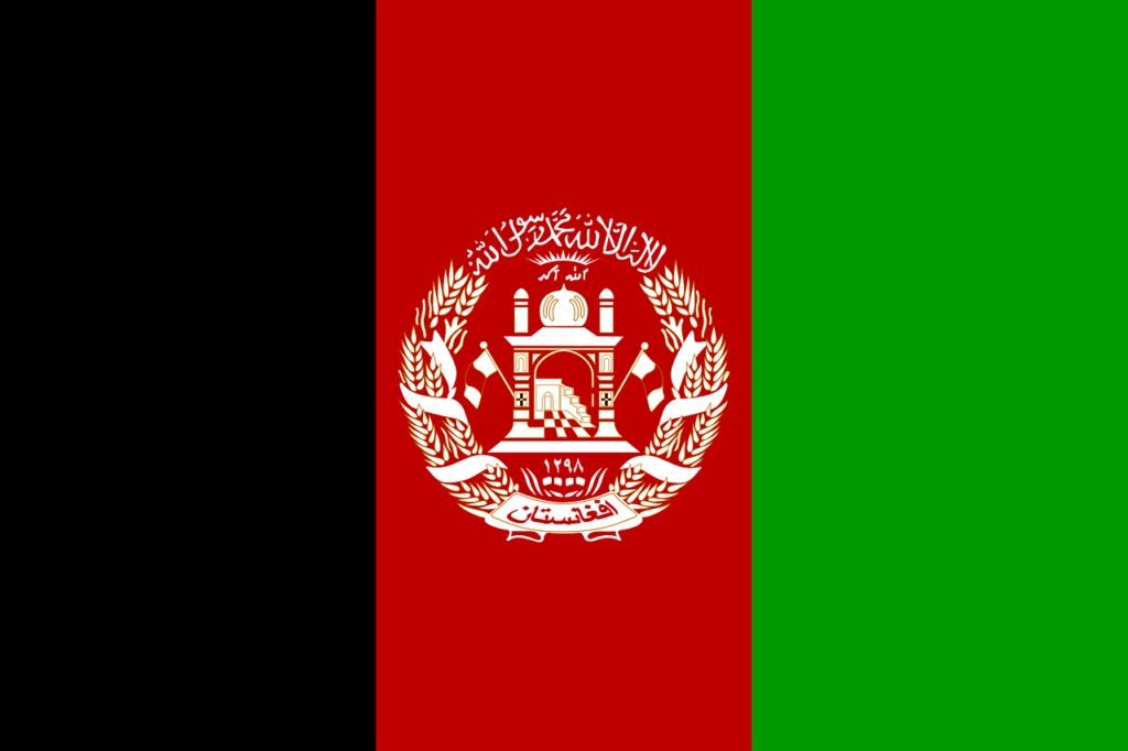 afghanistan, flag, national flag