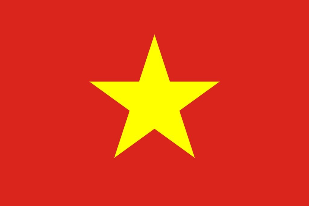 vietnam, flag, national flag