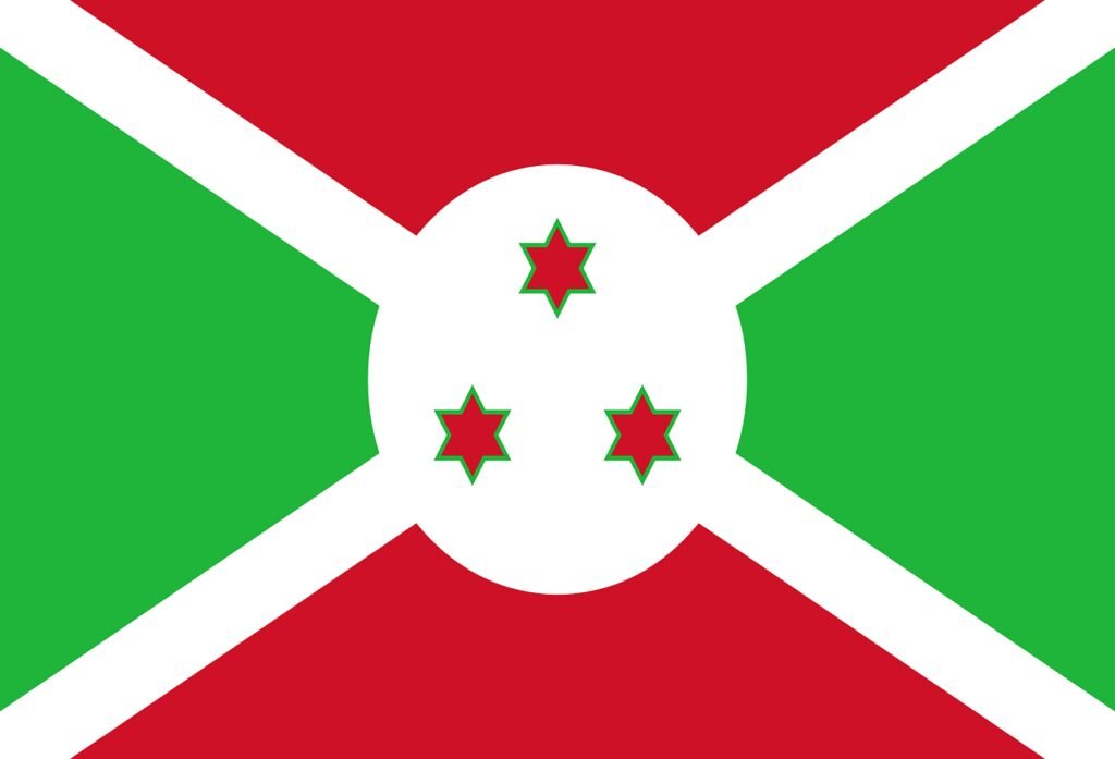 burundi, flag, national flag