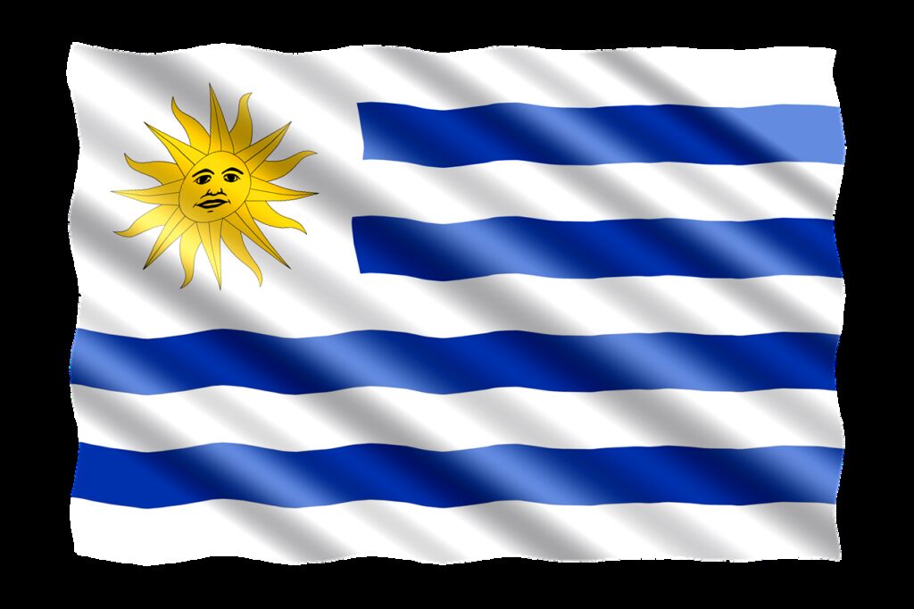 banner, flag, uruguay