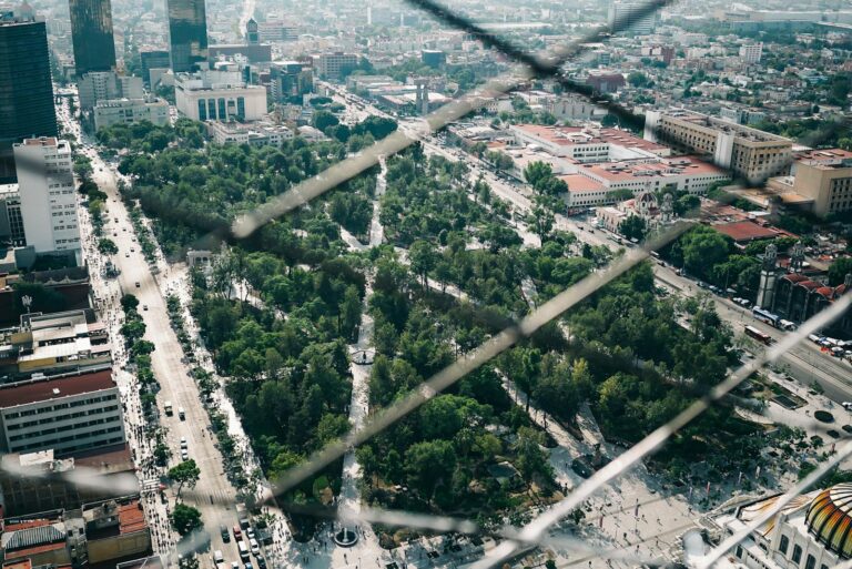 Aerial View of Mexico City