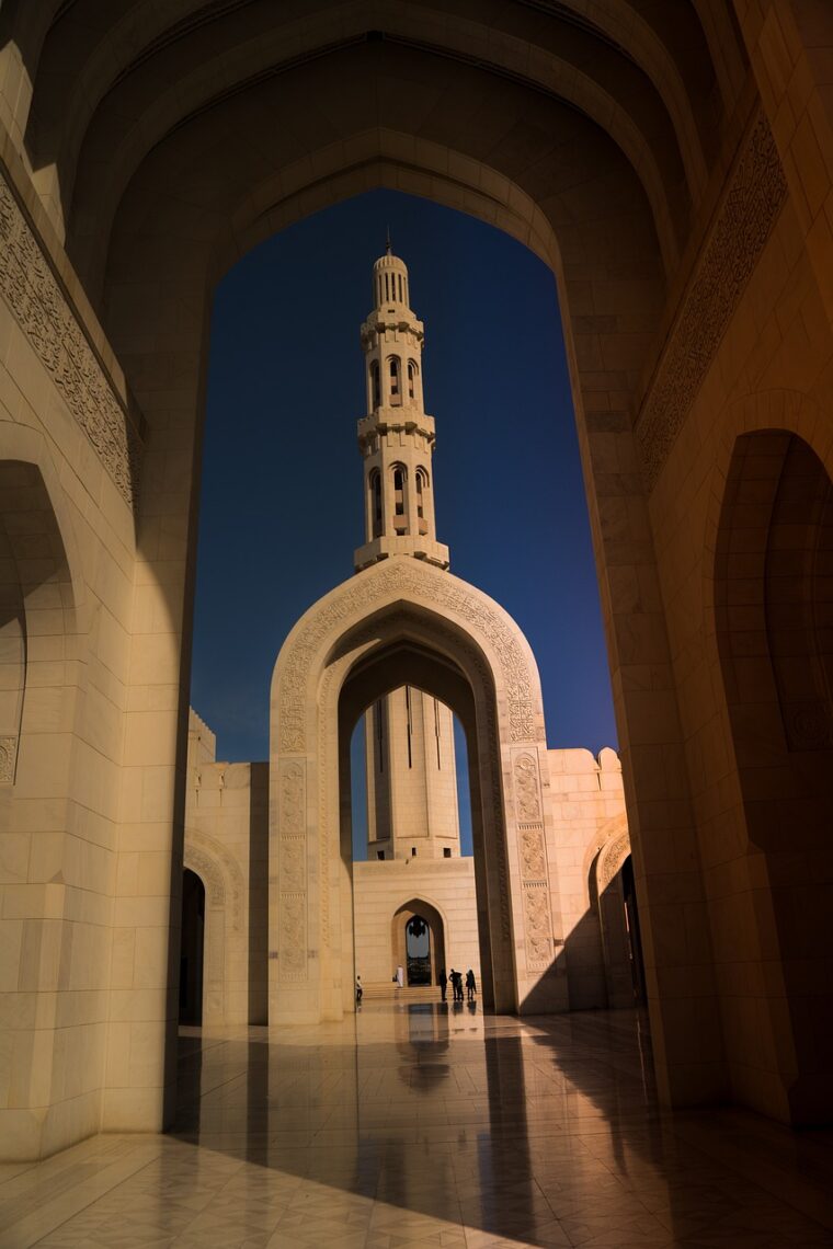 oman, sultan qaboos grand mosque, mosque